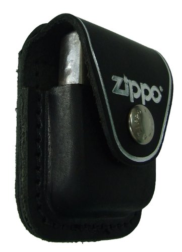 Zippo 1701006 Feuerzeug Lighter Pouch Black with Clip - 3