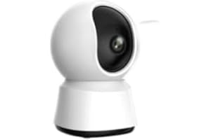 Homcloud Telecamera wi-fi Speed 12S Pan&Tilt, Videocamera Smart da Interno controllo da Remoto con APP, Compatibile con Alexa e Google