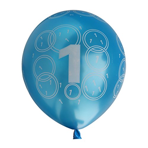 20x Latex Luftballons Geburtstag Ballons Riesenballon Party Deko Nummer Muster - 3