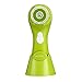 ACEVIVI Wateproof 2-in-1 Electric Facial Brush Cleansing System Massager Face Cleanser Brush with Stand Green, Vibration Type Cleansing Instrument