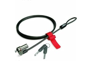 Kensington Keyed Laptop Lock with Slim Pivoting Lock Head for HP, Lenovo, Acer, Asus, MSI (K64590US)