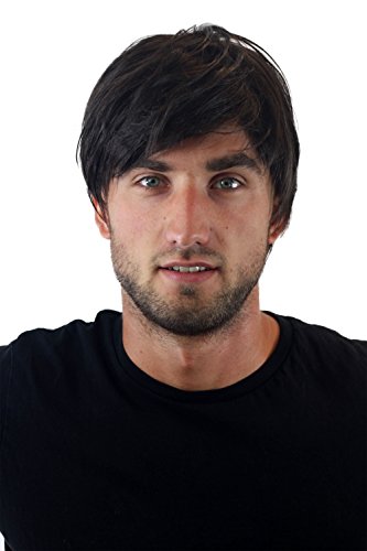 Männer-Perücke Herren dunkelbraun kurzhaarig frech GFW387-4 - 2