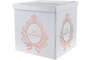 SANTEX Tirelire Mariage Just Married, Rose Gold