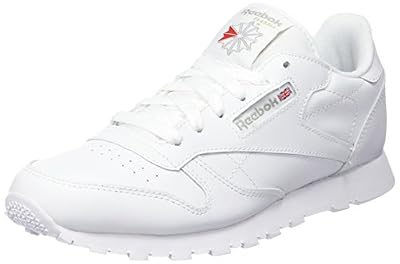 Reebok Classic Leather, Basses Mixte Enfant, Blanc (White), 35 EU