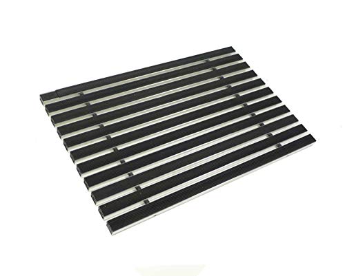 Aco Self Vario Schuhabstreifermatte Gummi Schwarz // 600 x 400