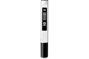 Jinpojun TDS Messgerät, Wassertester Wasserqualität-Tester für Trinkwasser, Schwimmbad, Aquarium, Pools und Labor, Messbereich 0-999 PPM