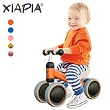 👶ALTURA ERGONOMICA👶 La altura desde el suelo hasta el asiento de la bicicleta de bebe es 22 cm, más baja que la longitud normal de la pierna interior del bebé. Dale a tu bebé la conducción más cómoda