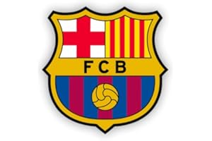 STICKERGREEN FC Barcelone Sticker, Pegatina, Autoadhesivo, Juego de 2, Varios tamaños