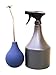 Produktbild Bonsai Gießbrause (Ballbrause 250 ml) mit langem Hals, Farbe: blau + Sprühflasche 1000 ml ALS SET
