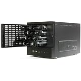Eolize SVD-NC11-4 Boîtier PC Mini ITX 4 Baies compatibles avec disques durs 3,5", 2 connecteurs USB 2.0 pour système NAS (Imp