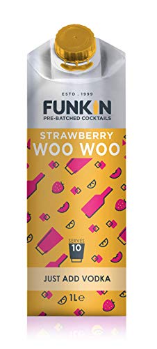 Funkin Strawberry Woo Woo Cocktail Mixer, 1 Litre