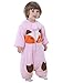Produktbild Happy Cherry Unisex Baby Schlafsack mit abnehmbare Ärmel Kind Baumwolle Overall Winter Pyjamas Mädchen Jungen Cartoon Fuchs Nachtwäsche Einteiler Schlafanzug für Kinderparty Asiatische Größe XL - Rosa