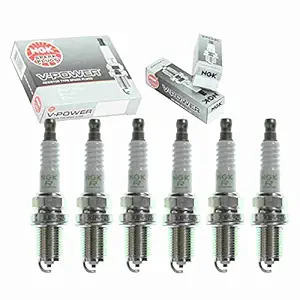 6 pcs NGK V-Power Spark Plugs for 2001-2005 Lexus IS300 3.0L L6 - Engine Kit Set Tune Up