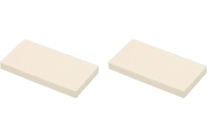 PATIKIL Allumina Ceramica Lastra Raffreddamento Imbottitura Isolante Lastra 2pz Alta Durezza per MOS Transistor 50x25x5mm(2x1x0.2")