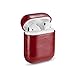Produktbild TRBOL AirPods Hülle, Tasche Leder Vintage Schutzhülle Stoßfeste Slim und Lightweight Ledertasche Hülle Case Cover kompatibel für Apple AirPods Aufladen Case (3)