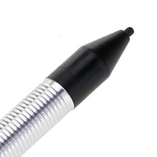 ?Wiederaufladbar Feiner Punkt Touch Eingabestift für Samsung iPhone Android Tablet Schwarz und Silber - 6