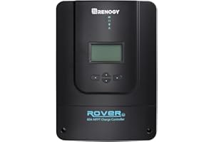 Renogy 60A MPPT Charge Controller, 48V/ 36V/ 24V/ 12V DC Input MPPT Solar Charge Controller with LCD Display for for AGM, Gel and Lithium Batteries and Off-grid Applications