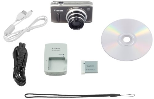 Canon Powershot SX260 HS Appareil photo num  rique 12 1 Mpix Gris