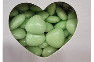 DOUNIA MARIAGE Dragée Mini cœur Chocolat 500G (vert)