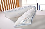 PROCAVE | TopCool Seitenschläferkissen 40×145 cm | Atmungsaktives Schwangerschaftskissen | Weiches Stillkissen mit verstepptem Bezug | Made in Germany - 3