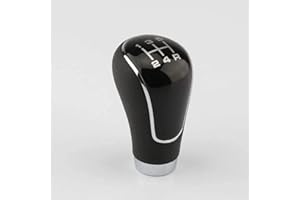 GYXB 5 Gang Schaltknauf, FüR Mazda 2 : 2007 2008 2009 2010 2011 year,Fit For Mazda 3 : 2006 2007 2008 2009 2010 2011 2012, Langer Schaltknauf.