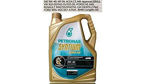 PETRONAS PET5405 Syntium 3000 AV 5W40 5L