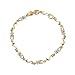 Produktbild Joyafina Damen-Armband Gold Gelb mit Diamanten Staubschutzstecker und Versand kostenlos – 18 K Karat K Zurröse Armband