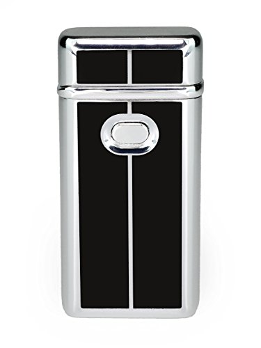 eFuego Elektronisches Sturmfestes Plasma Lichtbogen Feuerzeug mit USB Ladekabel für Zigaretten Kerzen und mehr - 8