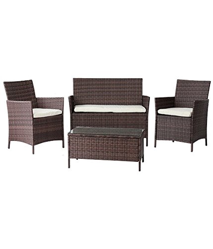 Preisvergleich Produktbild lifeingarden Set Garten Polyrattan 'Ulysses'