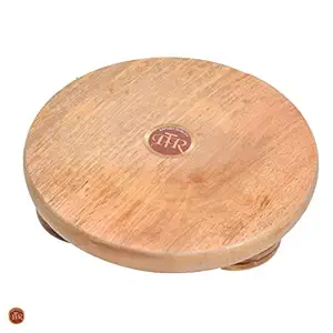 PTR Wooden Roti Roller/Chakla/Rolling Pin Board/Roti Maker/Phulka Maker/Chapati Maker (Beige)