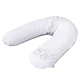 ZÖLLNER Stillkissen "Nachteule" - Exklusivdesign 190 cm Still-Zubehör, grau