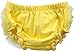 La Vogue Baby Girls Boys Ruffle Pants Knickers Bloomers Nappy Cover (L, Yellow)