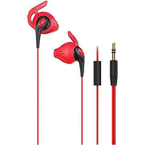 iLuv FitActive Run Stereo Headphones (Red)