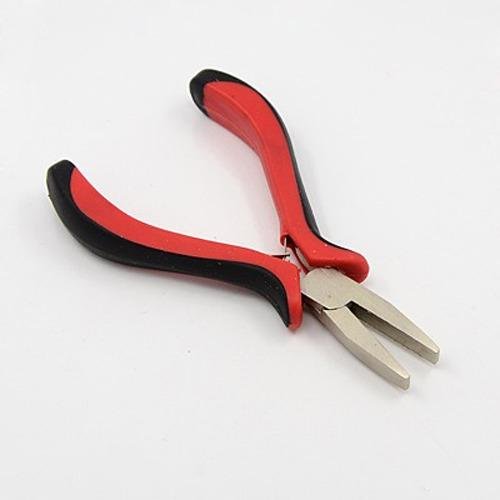 PandaHall Schmuckwerkzeug Sets Zangensatz 3-teilig Schmuckherstellung, Ferronickel Rundzange, Flachzange Seitenschneider - 3