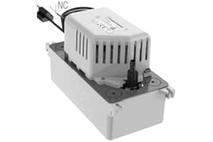 Sauermann SI-1801 Centrifugal Tank Pump with Safety Wire for Condensing Boiler/Refrig. Cabinets, 230V