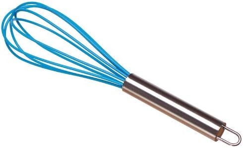 baekka whisk, platinum silicone-coated, blue