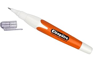 CLÉOPÂTRE - Effac'Encre - Stylo Correcteur Avec Pointe Métal - Correction – Correcteur Liquide Blanc – Idéal Pour L’Ecole et Le Bureau - Rentrée Des Classes