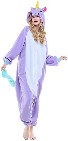 Kigurumi Pyjamas Unicorn Pegasus Adult Unisex Anime Onesies Pajamas Romper Cosplay Costumes