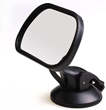 IEKON Car Baby Mirror, Universal Wide-angle Viewing Baby Child Car Rear Seat View Mirror - Adjustable Convex and Shatterproof Glass