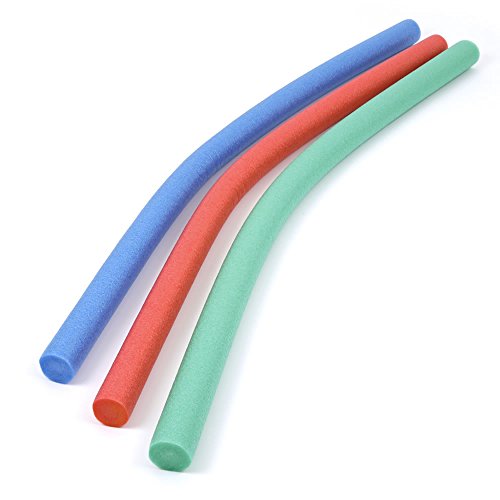 Schwimmnudel Aus EPE-Schaum – Hohl, Bunte Farben, Für Kinder Ab 5 & Erwachsene, Poolspiele & Fitness
