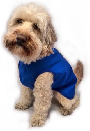 Step In Waterproof Lightweight Unlined Dog Coat Royal Blue (16 inch)