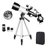 telescopio reflector wildstec 400x40 Ocasiones de aplicación: observación de aves, observación, vigilancia ambiental, observación del sol, la luna, observación del planeta, paisaje de reconocimiento marítimo, vigilancia geográfica.
