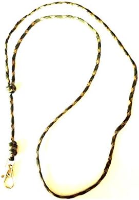 Dog Whistle Lanyard with Turks Head Knot 3mm in Woodland Camo DPM