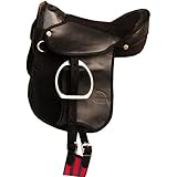 Ponysattel Pony Reitkissen NELLY schwarz 12