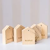  Minicasitas MAMA en madera 8x6cm, PACK 5 unidades