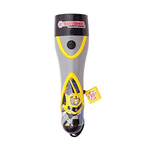 Kids Super Bright LED Torch / Flashlight for Indoor or Outdoor Use Requires 2x AA Batteries (Not Included) (Transformers)