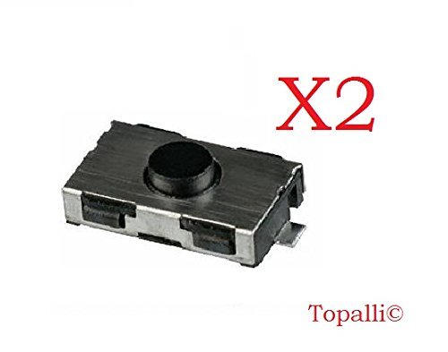 Lot de 2 Switch botón llave a distancia Jongo Peugeot 206 107 307 406 Citroen C3 C2 © Topalli
