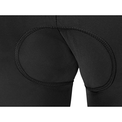 Herren Gepolsterte Radhose Neu Schwarz von Openroad Sports - 5