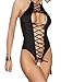 Produktbild Befox Dessous für Frauen Strap One Piece Transparente Mesh Bodysuit