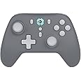 Cosmic Byte Blitz Wireless + Wired Controller for PC, Hall Effect Joystick & Triggers, 1000Hz Polling Rate, Adjustable Vibration, Turbo & Auto Turbo (Grey)
